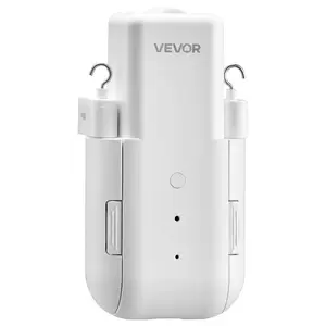 VEVOR Automatic Curtain Opener, APP and Remote Control, Hub Included, Electric Smart Curtain Opener Compatible with Alexa and Google Home, Timed Opening and Closing, Silent Mode, for Roman Rods
