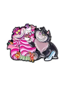 Kawaii Cat Enamel Brooch, Cartoon Movie Design Backpack & Hat Decoration, Perfect Gift for Friends, Cute Style, All Seasons