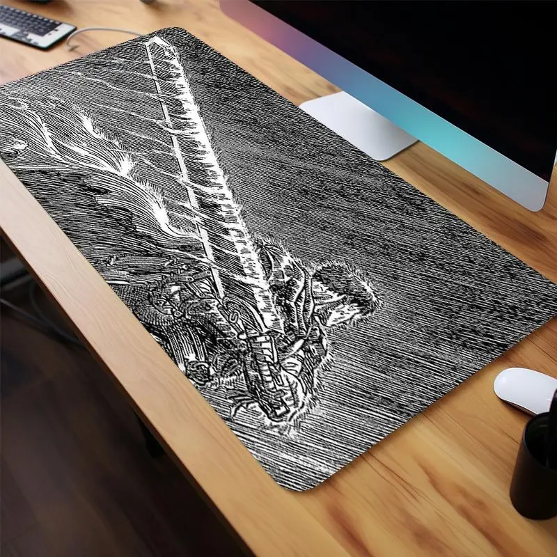 Creative Pattern Mouse Pad, Gaming Mouse Pad, Non-slip Rubber Base Stitched Edge Desk Pad for Laptop Desktop, Office Desk Accessories, Corporate Work