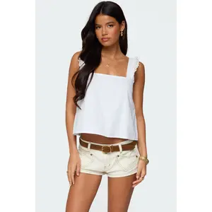 Viviana Linen Look Top