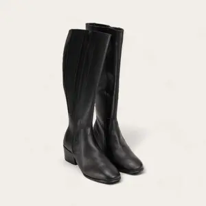 Gift Tall Boot by Naot - Black Leather BA6 FINAL SALE