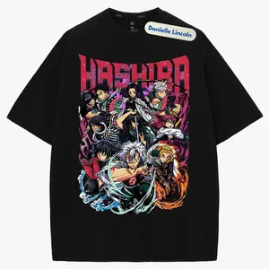 Hash*ra Graphic Anime T-Shirt, Demon Slayer Vintage Tee Gift For Fan Manga, Gift For Men, Gift For Women, Crew Neck T-shirt, Trending T-shirt