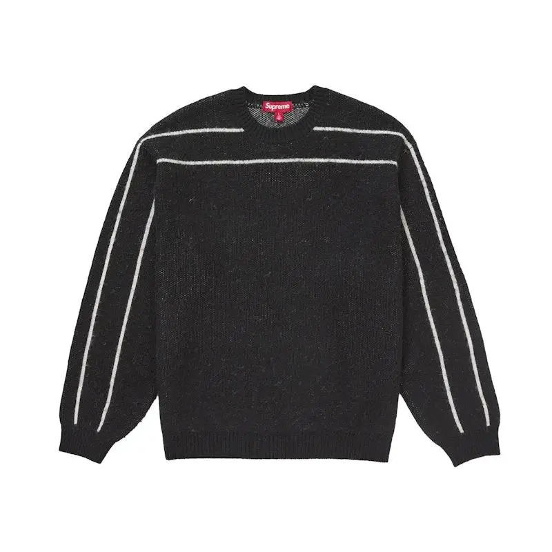 supreme pinstripe crewneck - TikTok Shop