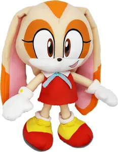 Great Eastern Sonic The Hedgehog Cream The Rabbit 7.5" Plush