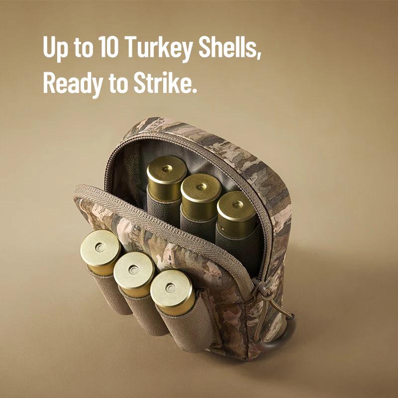 【Early Bird Mega Deal】Tidewe FlexGrid Turkey Vest | Modular Lightweight Turkey Hunting Seat Vest | Magnetic Silent Pockets for Mobile Hunters