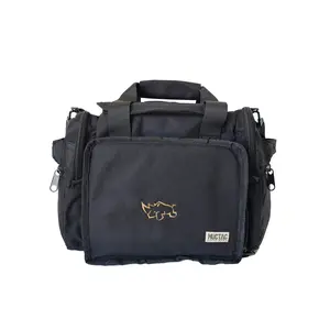 MUCTAC Elite Range Bag 15x10x11 Tactical Gear Organizer w/ MOLLE Panel Rugged 1000D Nylon Lockable YKK Zippers Accessory & Patch-Ready Front