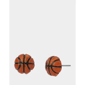 Betsey Johnson BASKETBALL STUDS ORANGE
