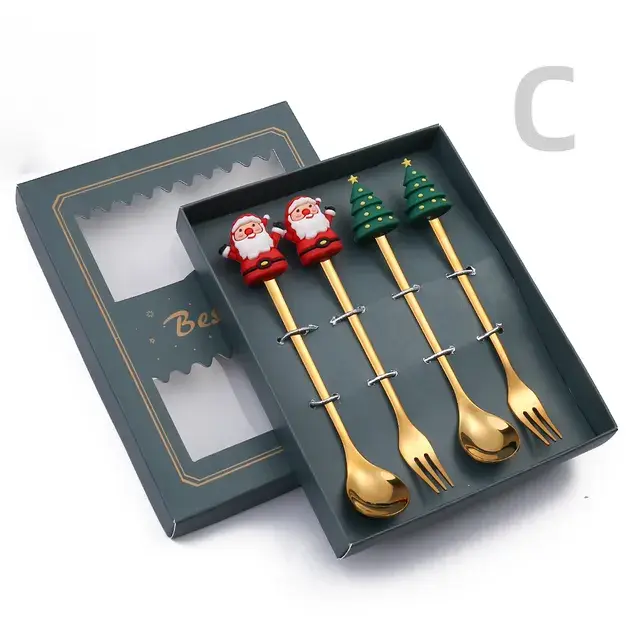 Luxurious Christmas Cutlery Set