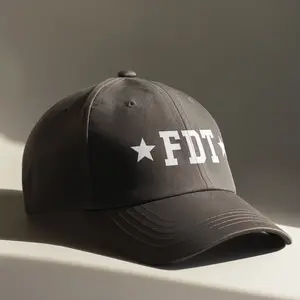 FDT Embroidered Hat, Foxtrot Delta Tango Baseball Cap Embroidered Cotton Adjustable Dad Hat