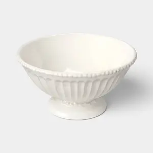 Beaded Cream Ceramic Fruit Bowl - Threshold