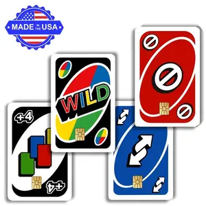 Uno Custom Decal Credit Card Cover Vinyl Skin Sticker