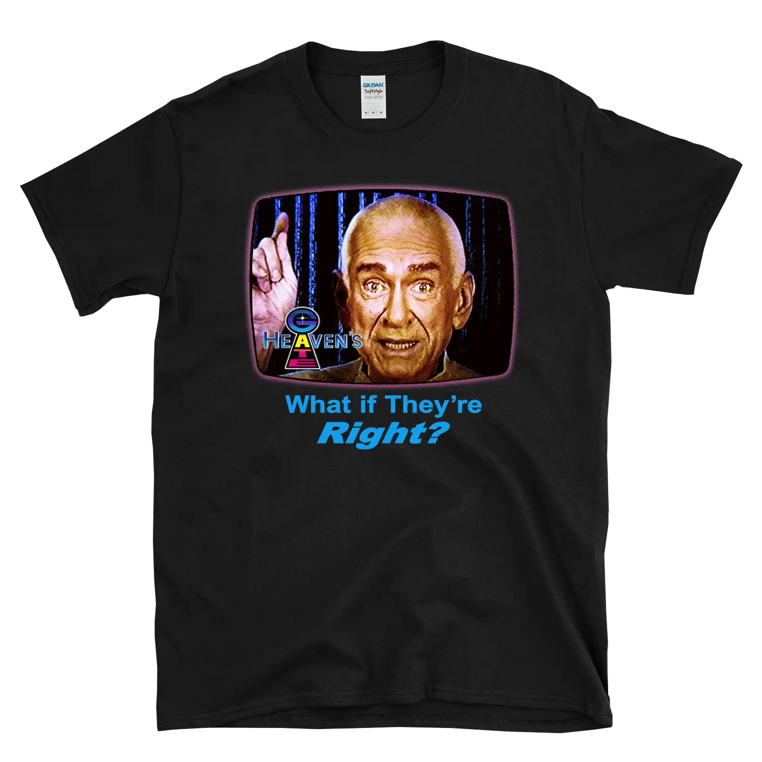 HEAVEN'S GATE WHAT IF THEY'RE RIGHT? - UFO Comet Cult - T-shirt