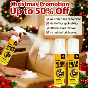 NUAN-120ML Lemon Foam Cleaner, Universal for Cars & Homes, Stain Removal & Material Protection in One!
