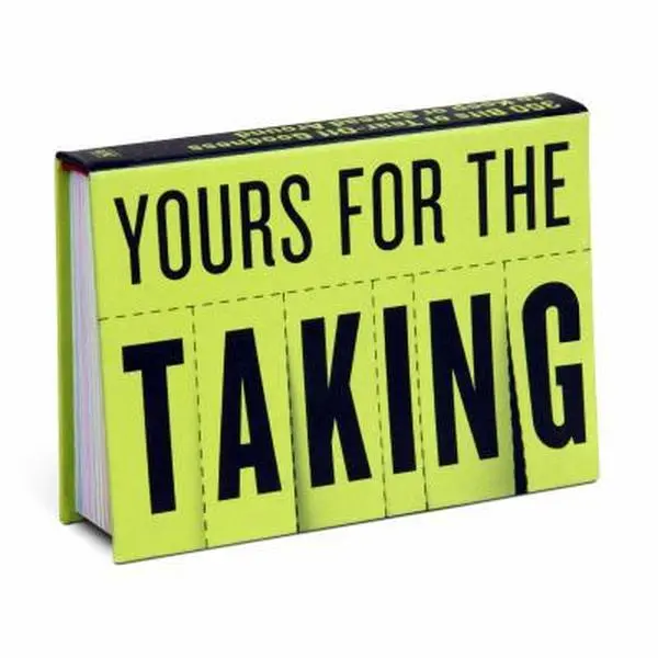 USED-Knock Knock Yours for the Taking by Knock Knock (Paperback)