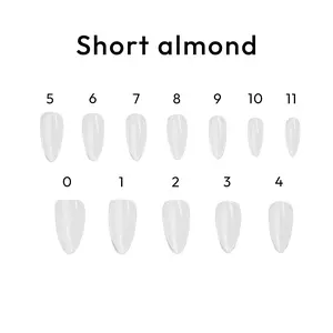 Almond Short - BL Nails Soft Gel Tips