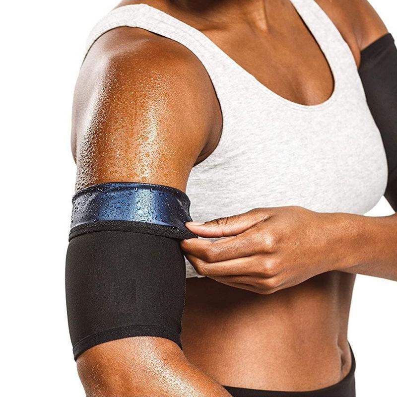 Women's Sweat Band for Arm Training  Compression Arm Sleeve for Yoga Fitness Sports Workout Arm Support Brace