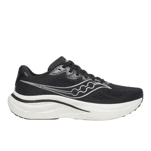 Saucony Womens Ride 19 Running Sneakers Shoes - Black