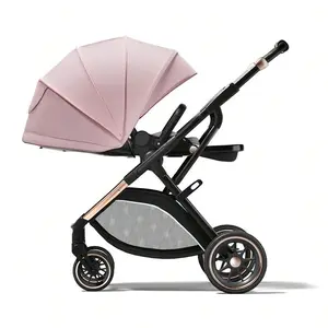 New Arrival Convertible Baby Stroller For Toddler Newborn High Landscape Baby Pushchair With Reversible Seat