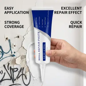 Wall Repair Paste, Waterproof Wall Filler, Quick Drying Self-Adhesive Patch, Ideal for Holes Cracks Graffiti Peeling, Home Interior