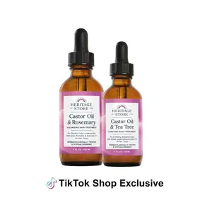 The Haircare Hero - Castor Oil & Rosemary, Castor Oil & Tea Tree