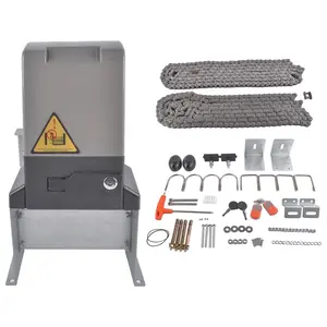 3300lbs Automatic Sliding Gate Opener Electric Door Operator w/ Infrared Sensors