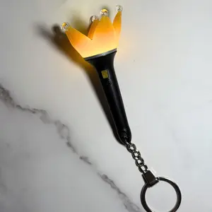 Mini Kpop LED Light Stick Keychain VIP