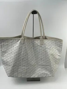 Pre-owned Goyard canvas Tote Bags white tote bag