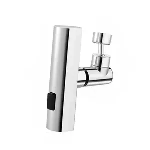 3-Mode Kitchen Faucet Extender – 360° Swivel Splash-Proof Sink Faucet Attachment