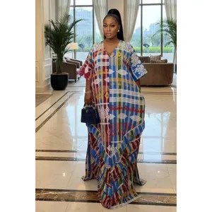 Arin Akwete Kaftan | Blue