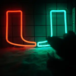 Football Neon Sign for Wall Decor, Football Neon Light for Man Cave, Birthday Gifts for Men, Team Sign for Bar Dorm Party Game Room Decoration