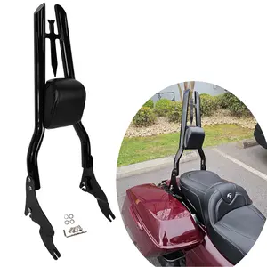 Motorcycle Rear Passenger Backrest Sissy Bar for Harley Davidson Touring Road King Street Road Glide Ultra Limited Electra CVO 2009-2025