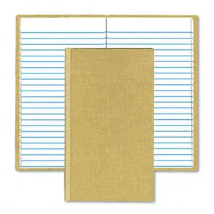 212 MAIN Boorum & Pease 6559 Hardcover Notebook Journal, Ruled Pages, 4-3/8 x 7 in Handy Size Bound Office Stationery, 96 Sheets/Pad, Vellum Cover