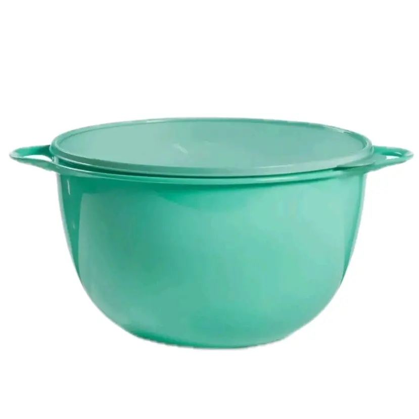 Tupperware Mega Bowl - Mint Tableware Bowls with Serving Functionality for Party Use