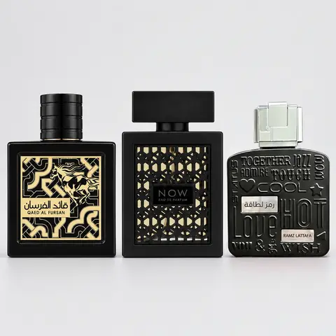 Ramz silver+ Qaed Al Fursan + Rave Now Black