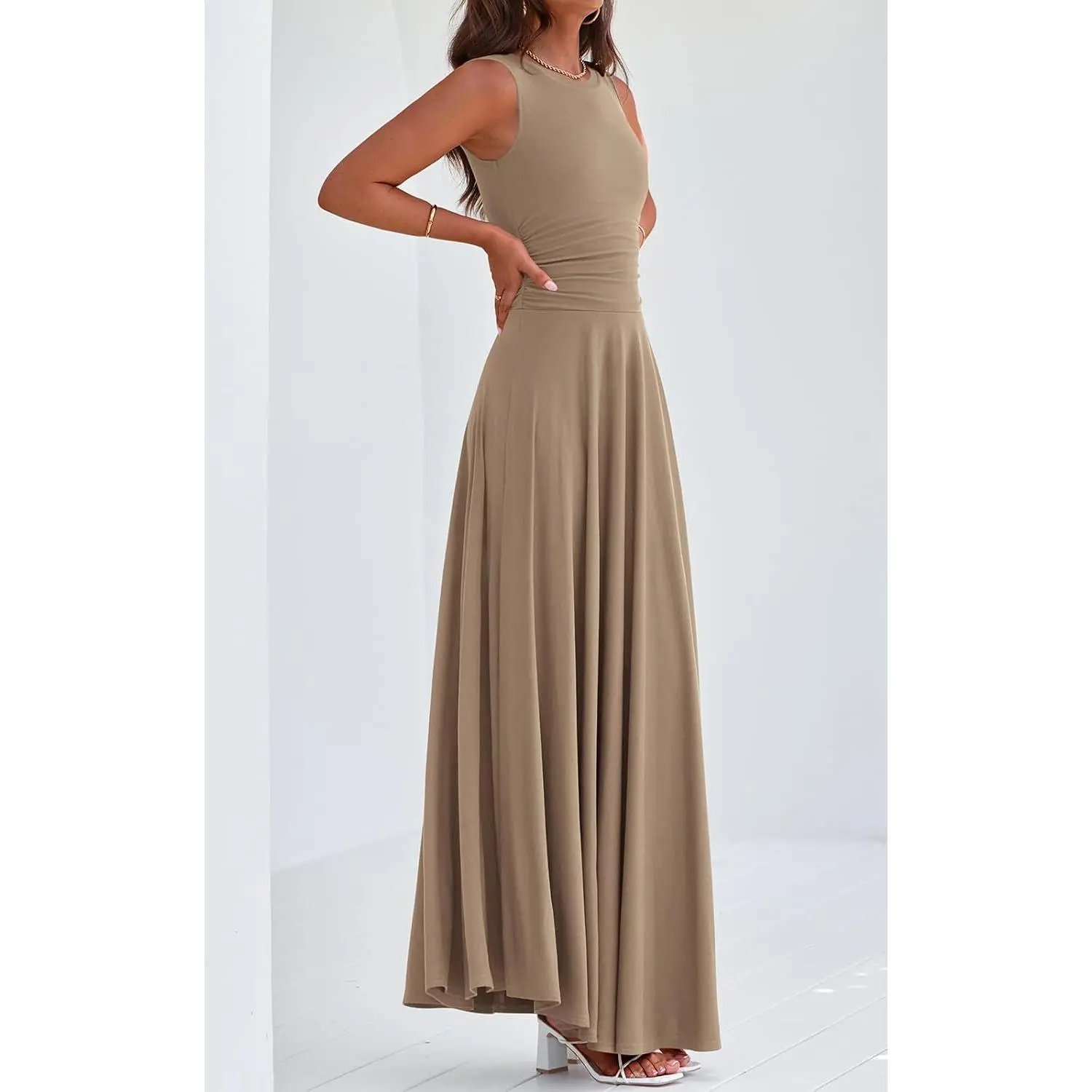 black formal dresses for women Simple A Line Satin Black Long Prom Dresses with High Slit, Long Black  Formal Dresses, Black Evening Dresses