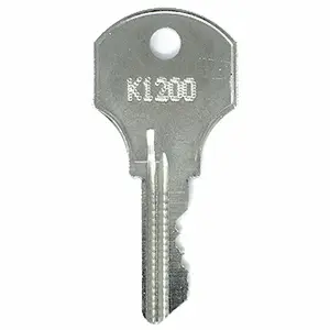 Kennedy K1262 Toolbox Replacement Key