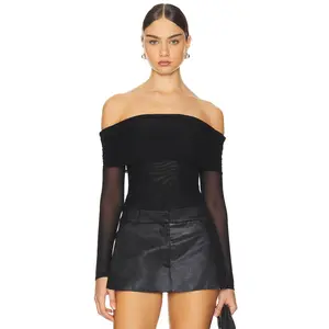 MAJORELLE Trey Bodysuit in Black
