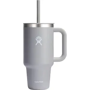 Hydro Flask 32oz Travel Tumbler with Lid & Straw - Stainless Steel, Insulated, Leak-Resistant, Cup Holder-Friendly, Durable Design - Bottle, Drinkware brich