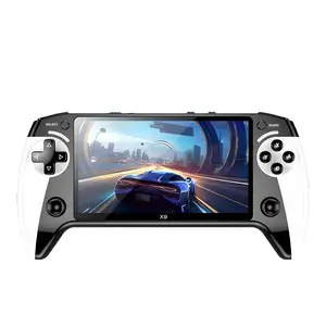 X9 Handheld Gaming Console 128GB – Portable Retro Game Console with 5.5" HD Screen, 3500+ Classic Games, 10 Emulator Support, Fun Handheld Game Device & Game System for Gamers