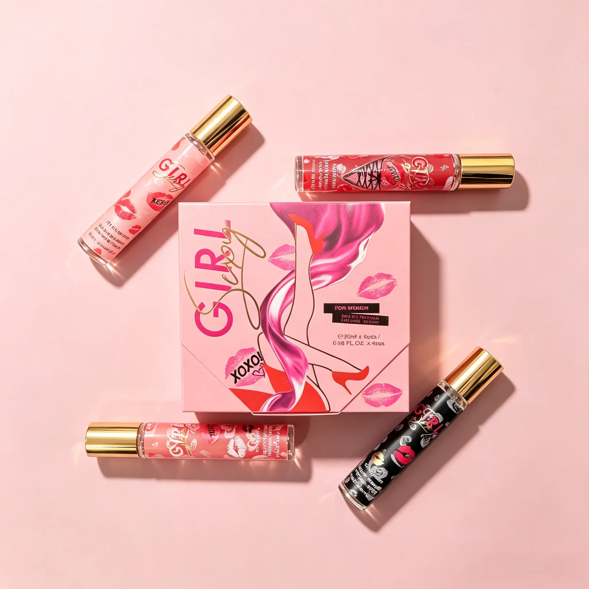 MYSTICAL 4-Piece Women's Perfume Gift Set | Elegant Floral Fragrance Collection | Long-Lasting Eau de Parfum for Her