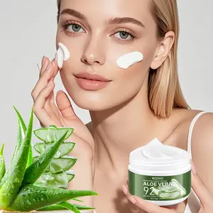 ROZINO Aloe Vera Moisturizing Cream - 92% Pure Formula for Smooth Skin Care - Revitalize & Moisturize Without Greasiness - Contains No Additional Ingredients