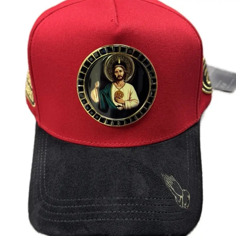 Hat San Judas Tadeo Red Gold Edition
