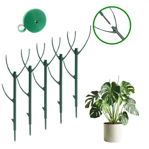 Upgrade Stackable Monstera Plant Support,2026 New Durable Garden Plant Support Stakes for Indoor Outdoor Potted Plants,Garden Accessories Plant Sticks for Vine Training Stem Stabilization