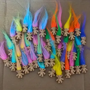 28pcs Troll Dolls, Vintage Trolls Lucky Doll Action Figures, Chromatic Adorable Cute Little Guys Collection, School Project, Arts Crafts, Party Favors, Christmas, Halloween, Birthday gifts