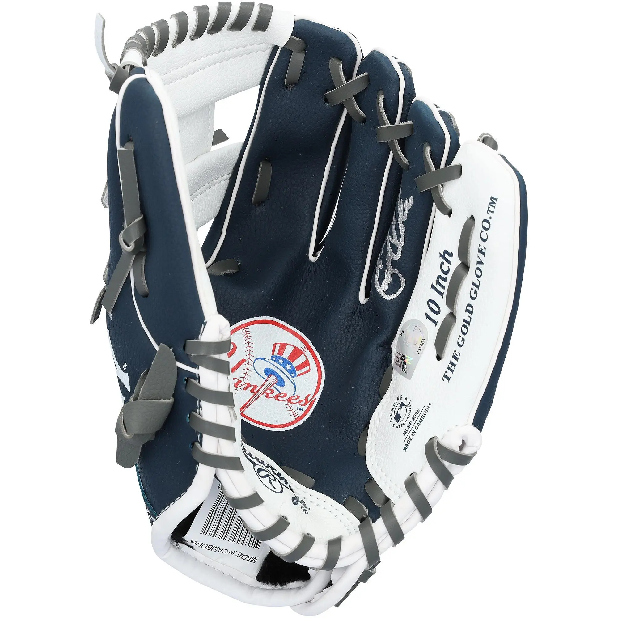 Gerrit Cole New York Yankees Autographed Rawlings 10" Collectible Team Logo Glove - Fanatics Authentic Certified