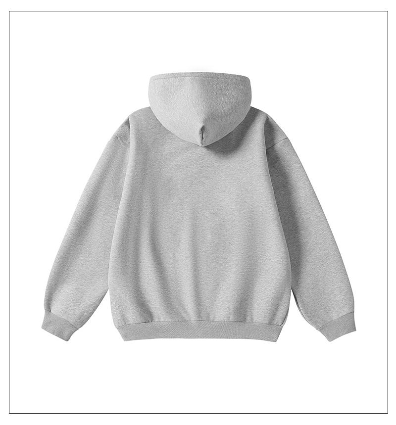 Men's Hoodie Cotton Blend Long Sleeve Pullover Regular Fit Soft Breathable Durable Everyday Comfort Machine Washable Casual Outdoor Urban Street Wear