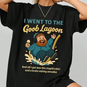 Caseoh Goob Lagoon Shirt, Funny Unisex Tee, Gamer Merch, Twitch Stream Sweatshirt, Meme Trending Shirt