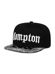 Unisex Compton Baseball Cap, Adjustable Woven Sun Protection Hat, Casual Cartoon Design for Spring & Fall Travel Outdoor Activities Quality Caps