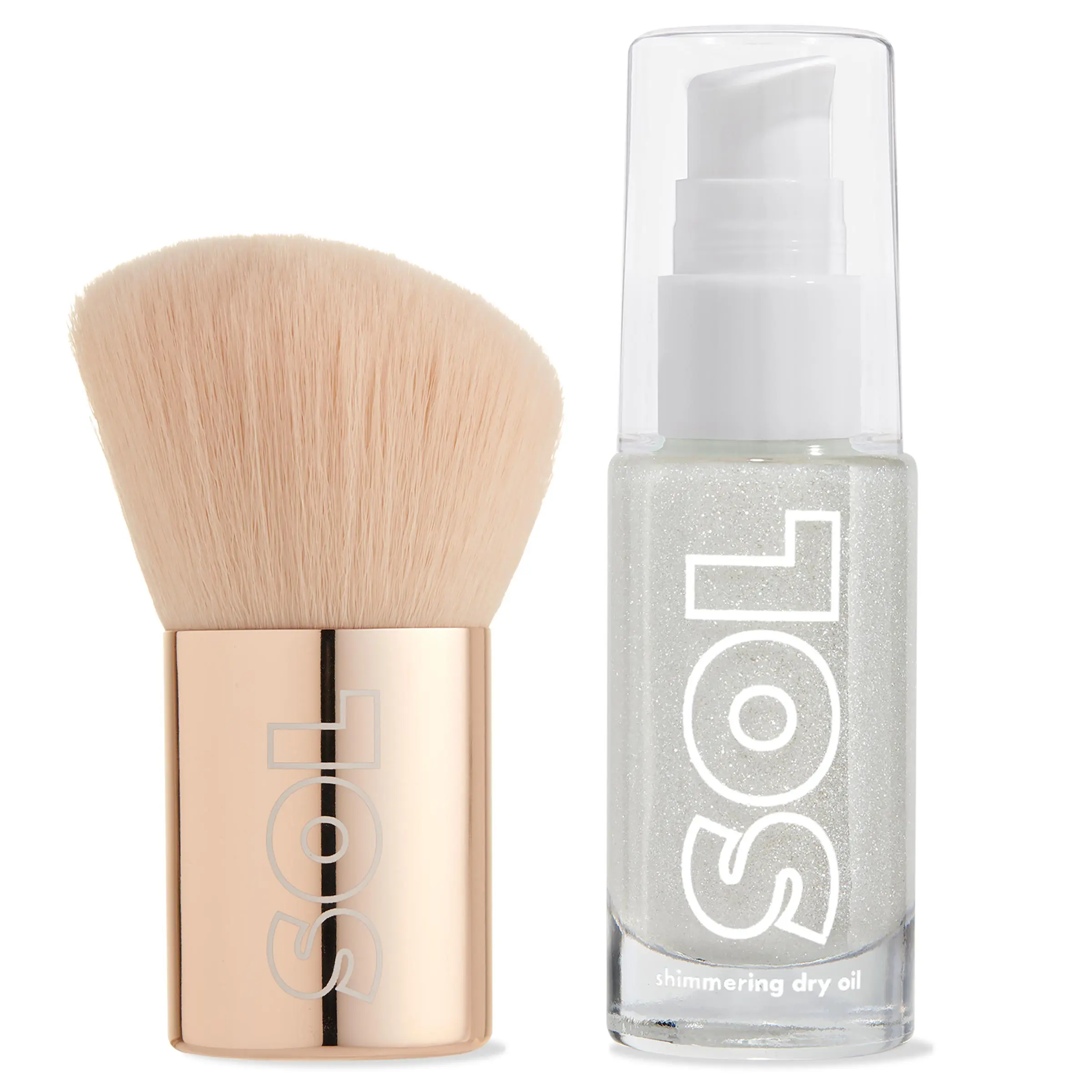 Sterling Silver + Kabuki Brush