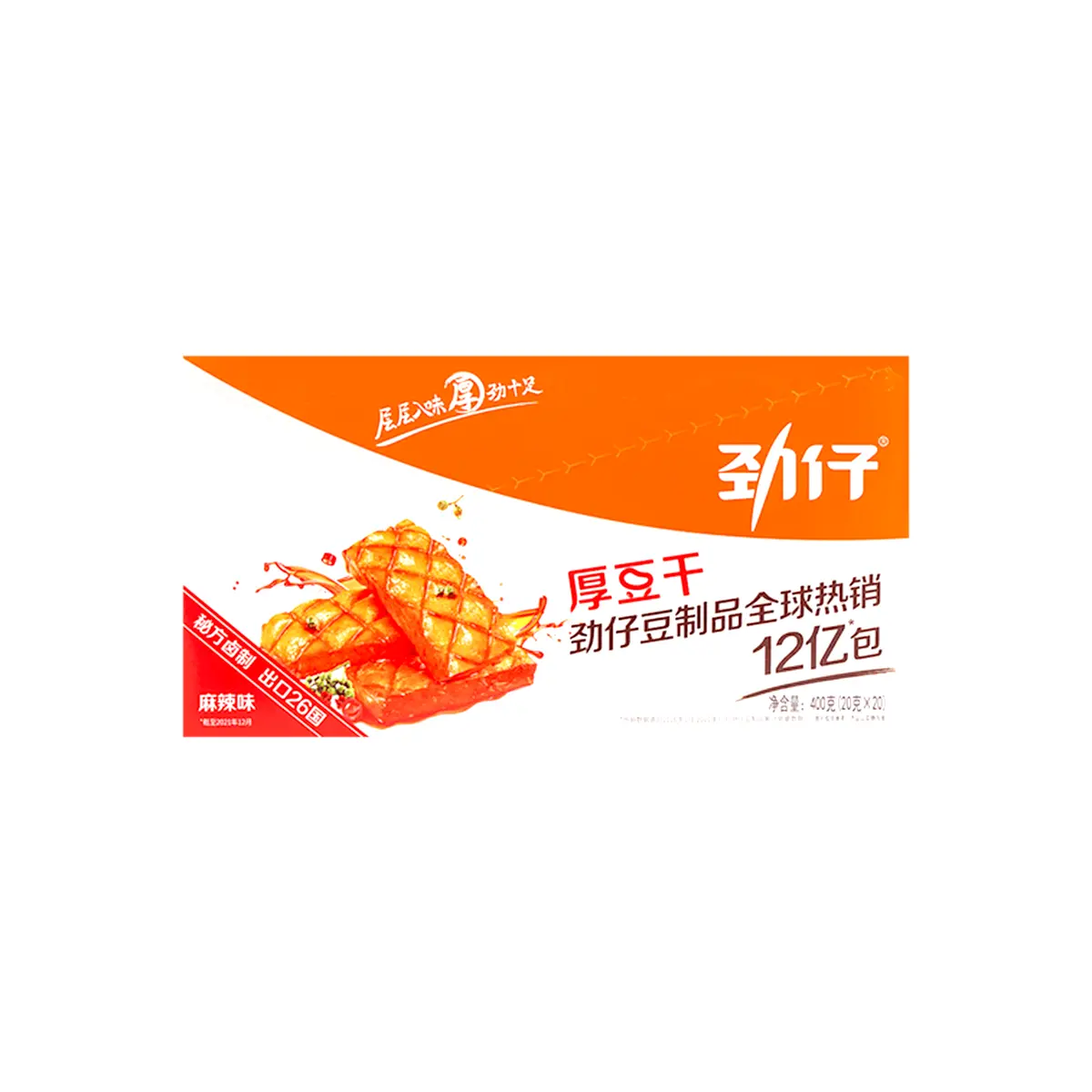 Jinzai Roasted Hot and Spicy Tofu 400 g Jinzai Roasted Hot and Spicy Tofu 400 g